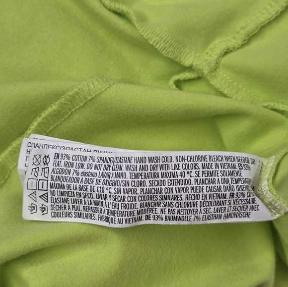 Forever 21 Size M Bright Lime Green Sleeveless Romper - Picture 6 of 6